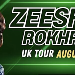 Zeeshan Khan Rokhri Live in Manchester with live band Tickets - UK Tour 2024